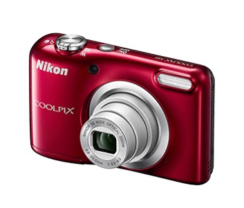 Фотоаппарат Nikon CoolPix A10 красный 16.1Mpix Zoom5x 2.7 720p 17Mb SDXC CCD 1x2.3 IS el 10minF/AA