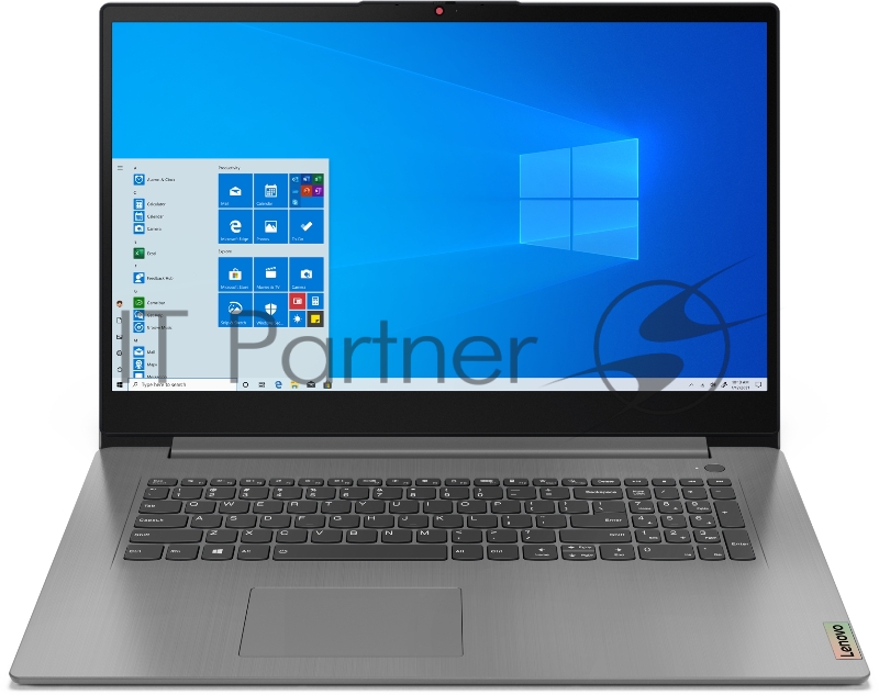 Ноутбук Lenovo IdeaPad 3 17ALC6 17,3 FHD IPS/ R7-5700U/ 12Gb/ 512Gb SSD/ UMA/ Windows 10/ Arctic Grey