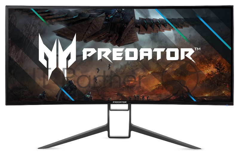 МОНИТОР 34 Acer Gaming Predator X34Sbmiiiphzx Black Сurved (IPS, LED, Wide, 3440x1440, 180Hz, 1ms, 178°/178°, 400 cd/m,