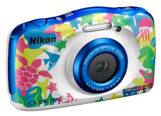 Фотоаппарат Nikon Coolpix W100 Marine Backpack kit (13.2Mp, 3x zoom, 2.7, SDXC, Влагозащитная, Удар