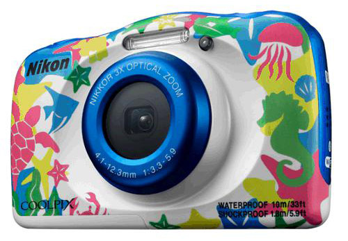 Фотоаппарат Nikon Coolpix W100 Marine Backpack kit (13.2Mp, 3x zoom, 2.7, SDXC, Влагозащитная, Удар