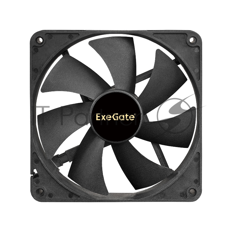 Вентилятор ExeGate EX288928RUS ExtraSilent ES14025B3P (140x140x25 мм, 2-Ball (двойной шарикоподшипник), 3pin, 1300RPM, 24dBA)