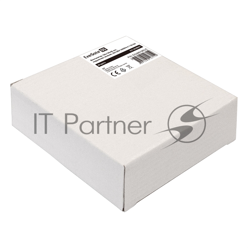 Вентилятор 220В ExeGate EX289019RUS EX12038BAT (120x120x38 мм, 2-Ball (двойной шарикоподшипник), клеммы, 2700RPM, 43dBA)