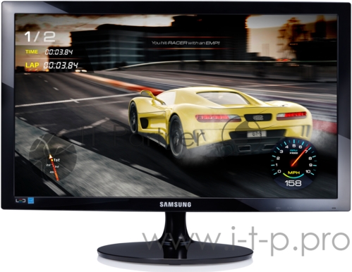 Монитор 24 Samsung S24D332H black (TN, 1920x1080, 16:9, 170/160, 250cd/m2, 1000:1, 1ms, VGA, HDMI) (LS24D332HSO/RU)