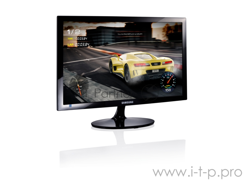 Монитор 24 Samsung S24D332H black (TN, 1920x1080, 16:9, 170/160, 250cd/m2, 1000:1, 1ms, VGA, HDMI) (LS24D332HSO/RU)