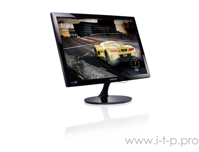 Монитор 24 Samsung S24D332H black (TN, 1920x1080, 16:9, 170/160, 250cd/m2, 1000:1, 1ms, VGA, HDMI) (LS24D332HSO/RU)