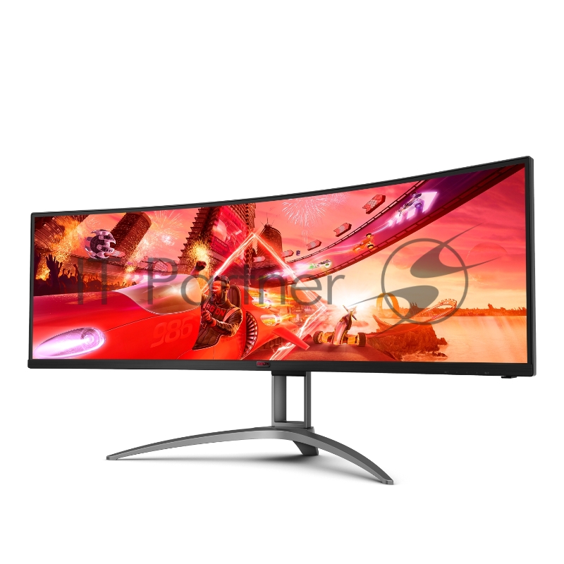 МОНИТОР 49 AOC AGON AG493UCX Black (VA, изогнутый, 5120x1440, 120Hz, HDR400, 1 ms, 178°/178°, 550 cd/m, 80M:1, +2xHDMI)