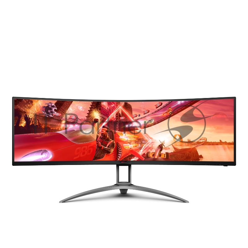 МОНИТОР 49 AOC AGON AG493UCX Black (VA, изогнутый, 5120x1440, 120Hz, HDR400, 1 ms, 178°/178°, 550 cd/m, 80M:1, +2xHDMI)
