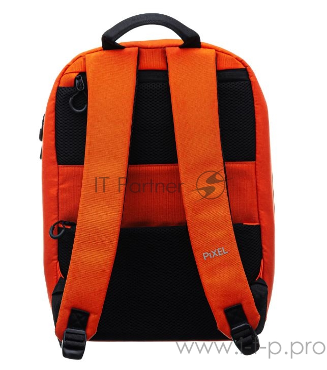 Рюкзак PIXEL MAX Orange оранжевый (LED-экран 25*25 px, 16,5 млн цветов, 20 л., полиэстер)