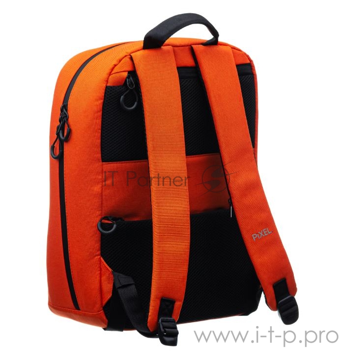 Рюкзак PIXEL MAX Orange оранжевый (LED-экран 25*25 px, 16,5 млн цветов, 20 л., полиэстер)