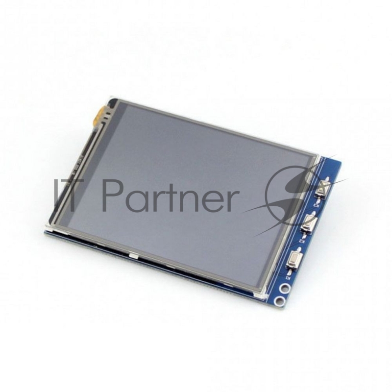 ACD17-RA104 Waveshare 3.2 резистивный сенсорный дисплей без корпуса, 320*240 IPS матрица, вход SPI, питание по USB, для Raspberry Pi 3 (WS9201)