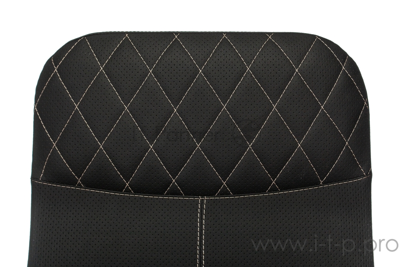 Кресло руководителя Бюрократ CH-608SL/ECO черный искусственная кожа крестовина металл хром