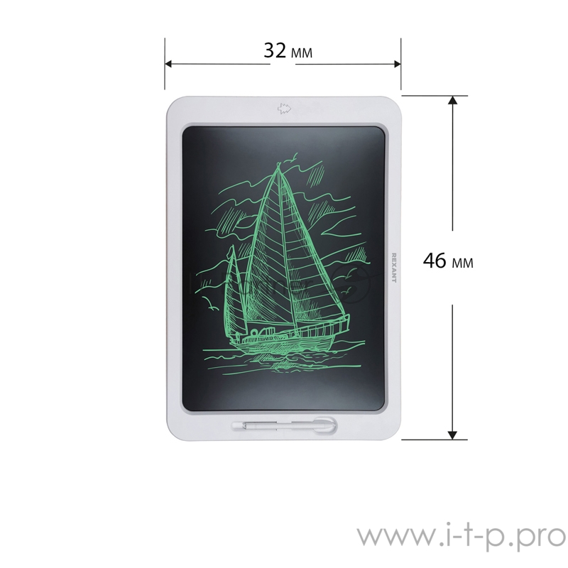 Электронный планшет для рисования Rexant 19