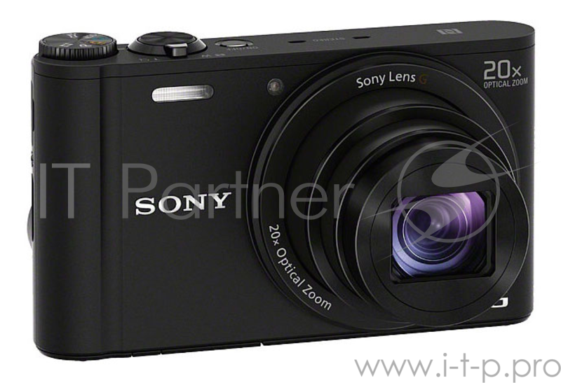 Фотоаппарат Sony Cyber-shot DSC-WX350 черный 18.2Mpix Zoom20x 3 1080p MS Pro/microSDXC CMOS Exmor R