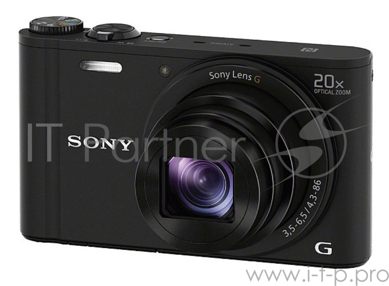 Фотоаппарат Sony Cyber-shot DSC-WX350 черный 18.2Mpix Zoom20x 3 1080p MS Pro/microSDXC CMOS Exmor R