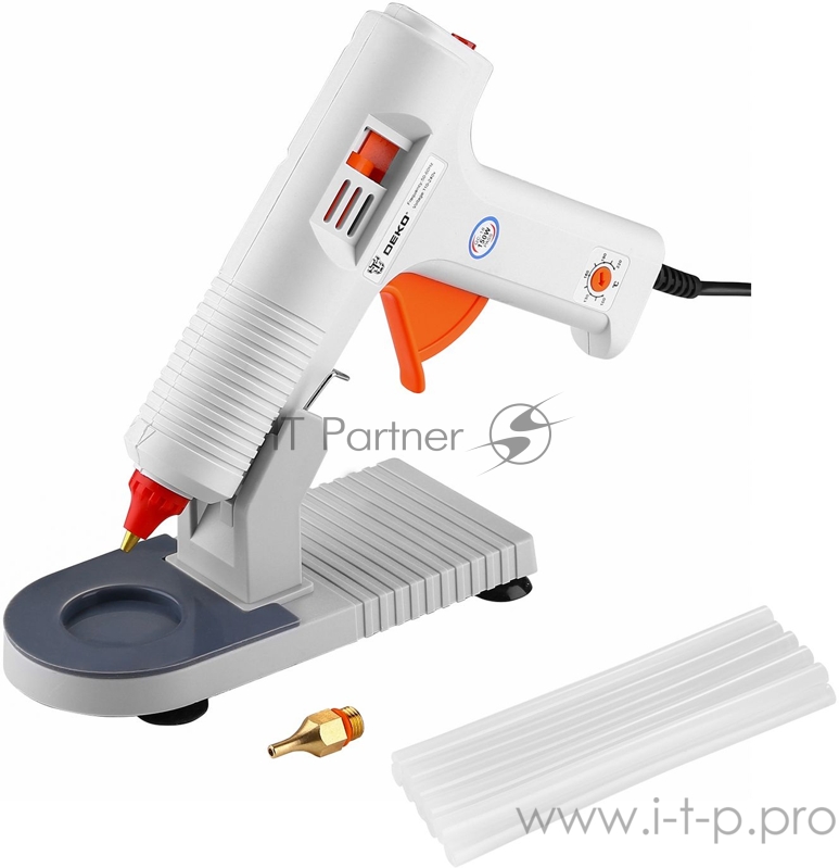 Клеевой пистолет Deko DKGG150 SET4 150Вт стерж.:11мм