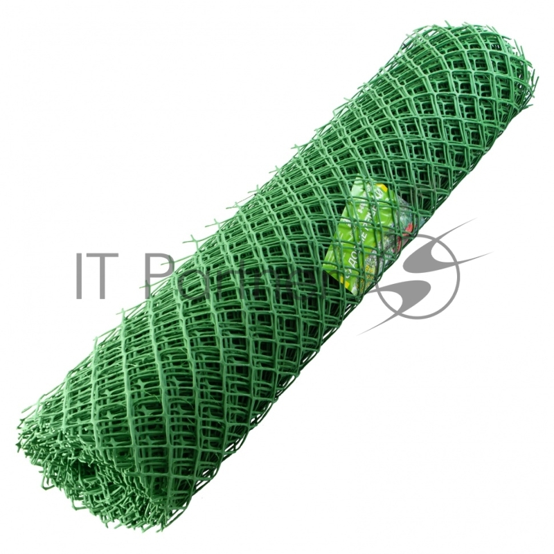 Заборная решетка Россия в рулоне 1,5x25 м ячейка 70x58 мм - хаки //64535