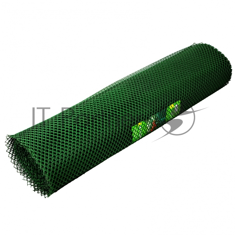 Садовая решётка Россия в рулоне 1,63x25 м, ячейка 22x22 мм - хаки //64525