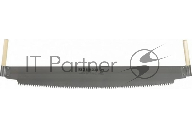 Пила Россия двуручная,1000 мм,деревянные рукоятки //23435