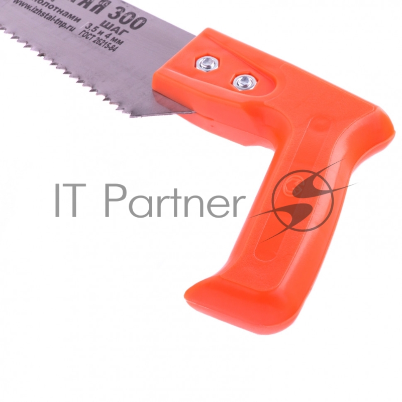 Ножовка Россия по дереву,300 мм,3 сменных полотна,пластиковая рукоятка //23120