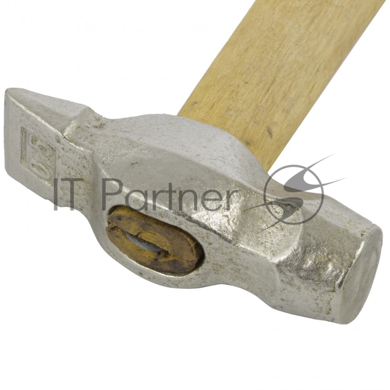 Молоток Россия слесарный,500 г,круглый боек,деревянная ручка //10240