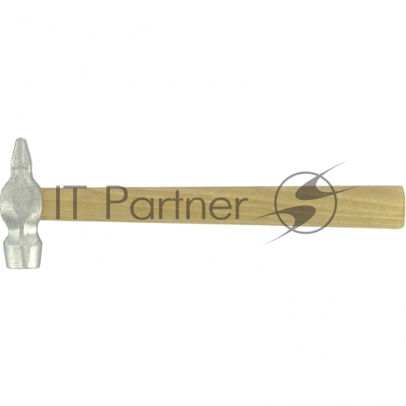 Молоток Россия слесарный,200 г,круглый боек,деревянная ручка//10238