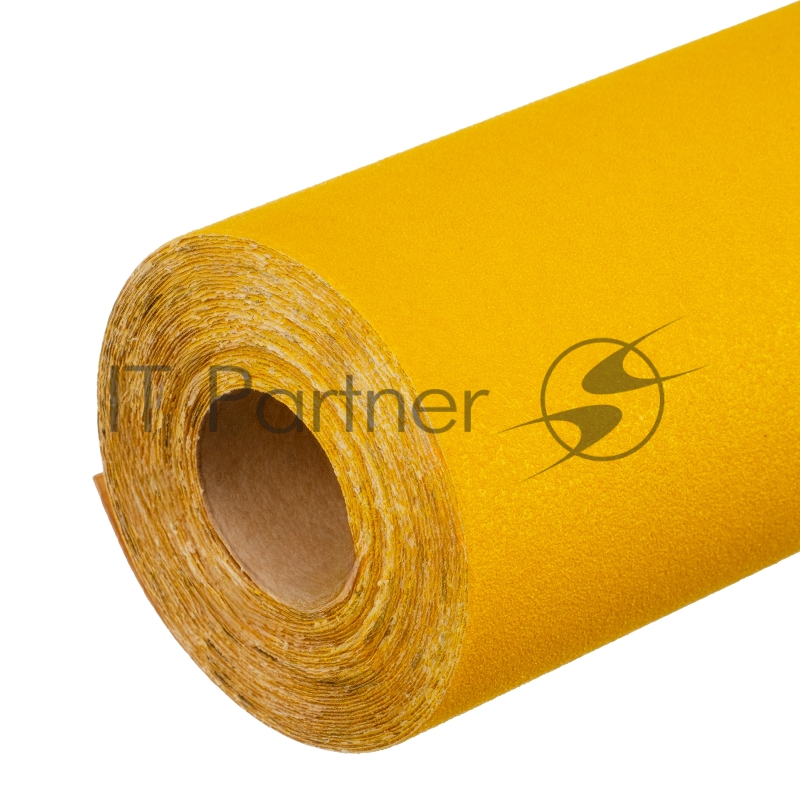 Шкурка Россия на бумажной основе, LP41C, зерн. 10Н P120 , мини-рулон 100мм х 5м 75651