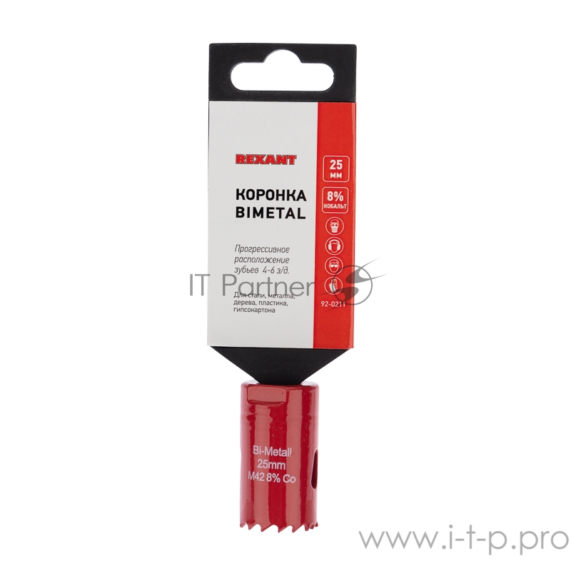 Коронка Bimetal 25 мм REXANT