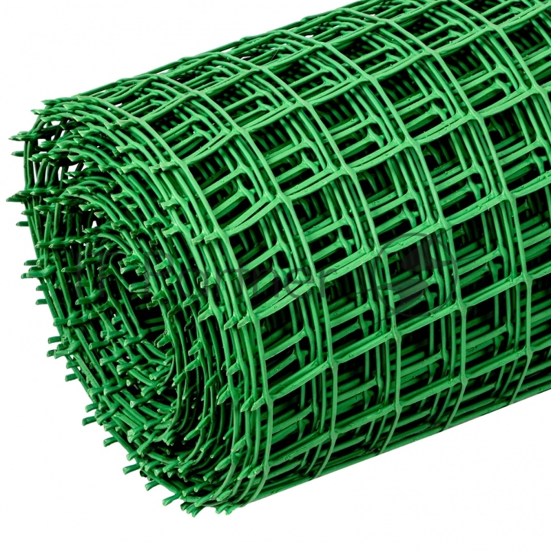 Садовая решётка Россия в рулоне 1x20 м, ячейка 50x50 мм - зелёная //64516