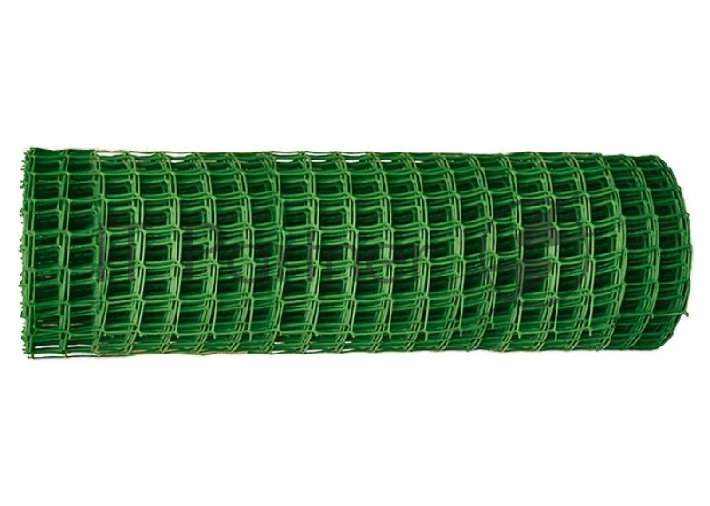 Садовая решётка Россия в рулоне 1x20 м, ячейка 83x83 мм - зелёная //64521