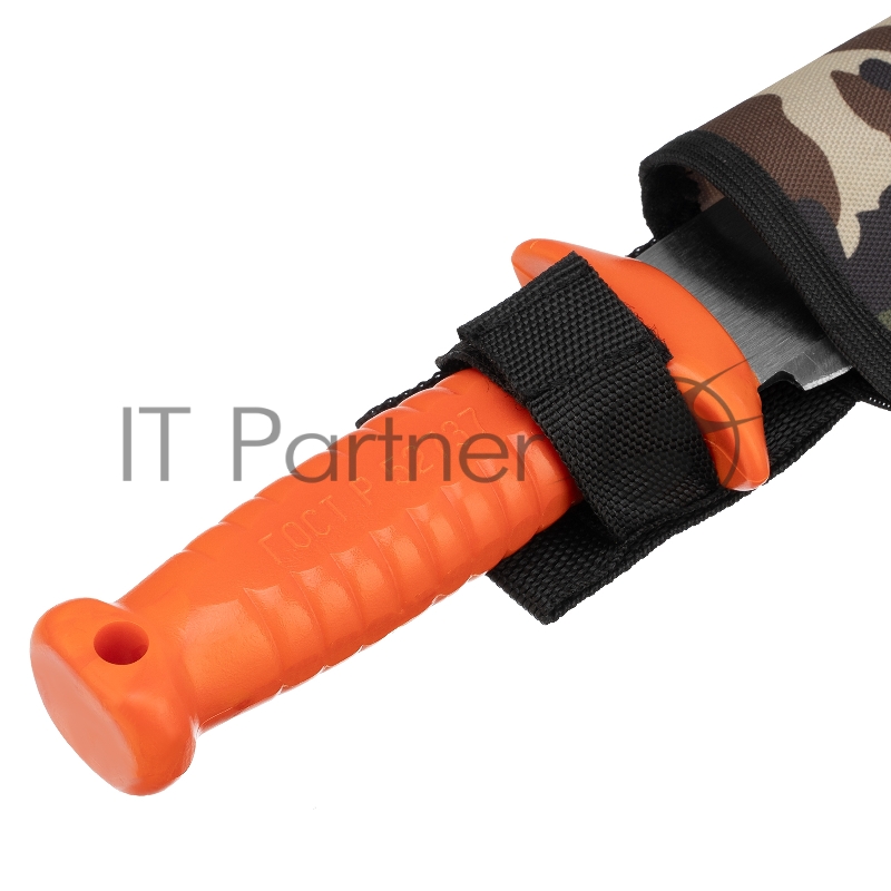 Россия Мачете туристическое 490 мм, пластиковая рукоятка, жесткий чехол (АРТИ) // Россия 60401