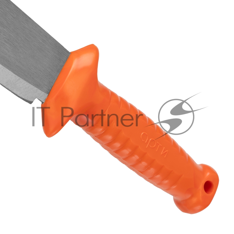 Россия Мачете туристическое 490 мм, пластиковая рукоятка, жесткий чехол (АРТИ) // Россия 60401