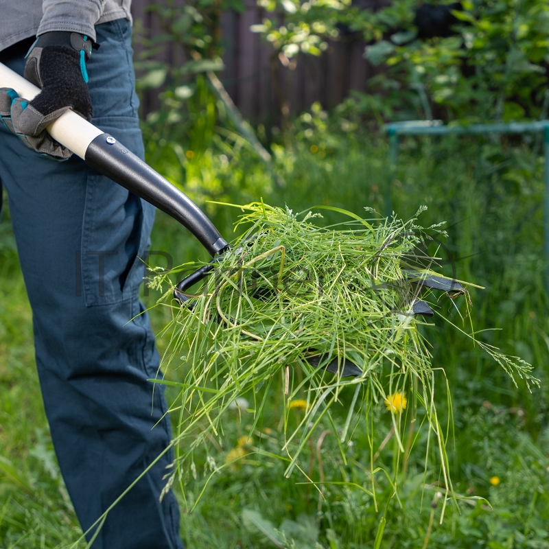 Россия Вилы копальные 4-х рогие, 190x220 мм, широкий зуб, удлиненная тулейка, без черенка (АРТИ) // Россия 63838
