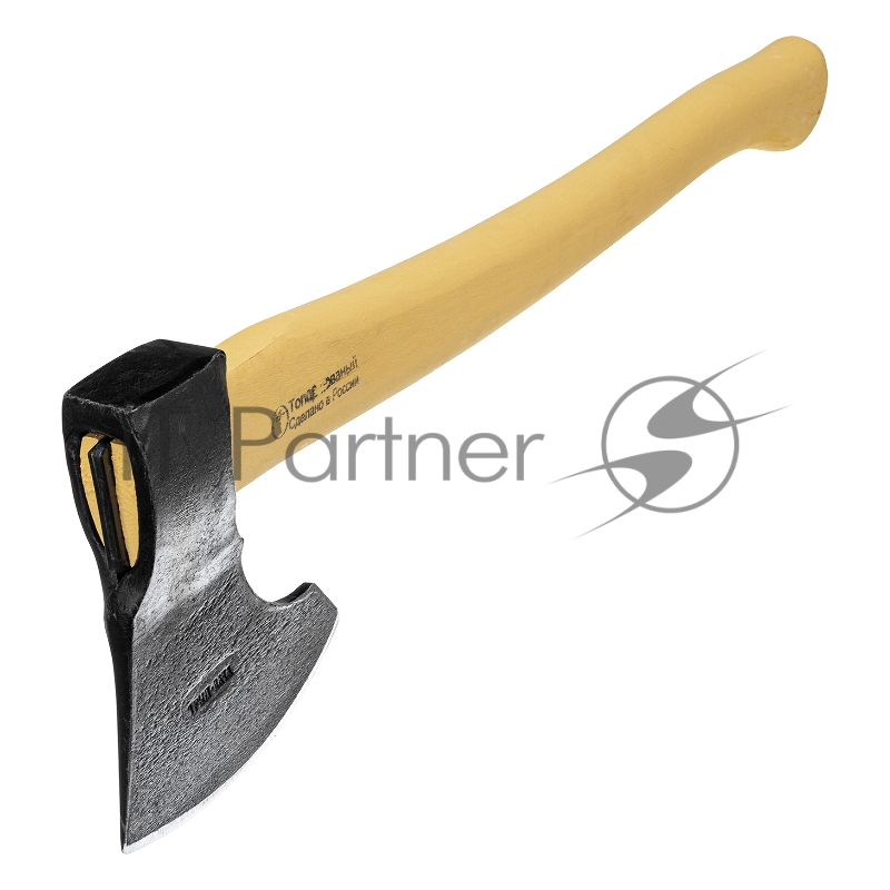 Россия Топор,1100 г,в сборе,кованый,деревянное топорище,500 мм, таежный Тигр, г.Вача//21695