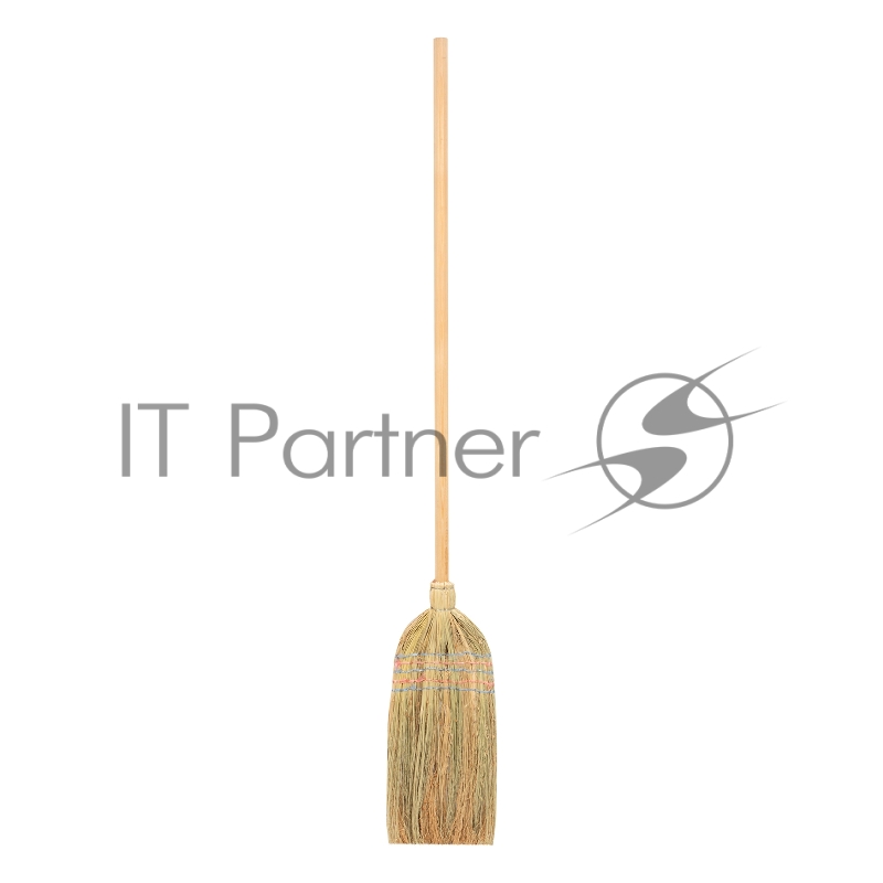 Россия Метла натуральная, деревянный черенок 93337