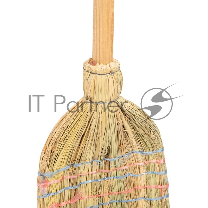 Россия Метла натуральная, деревянный черенок 93337