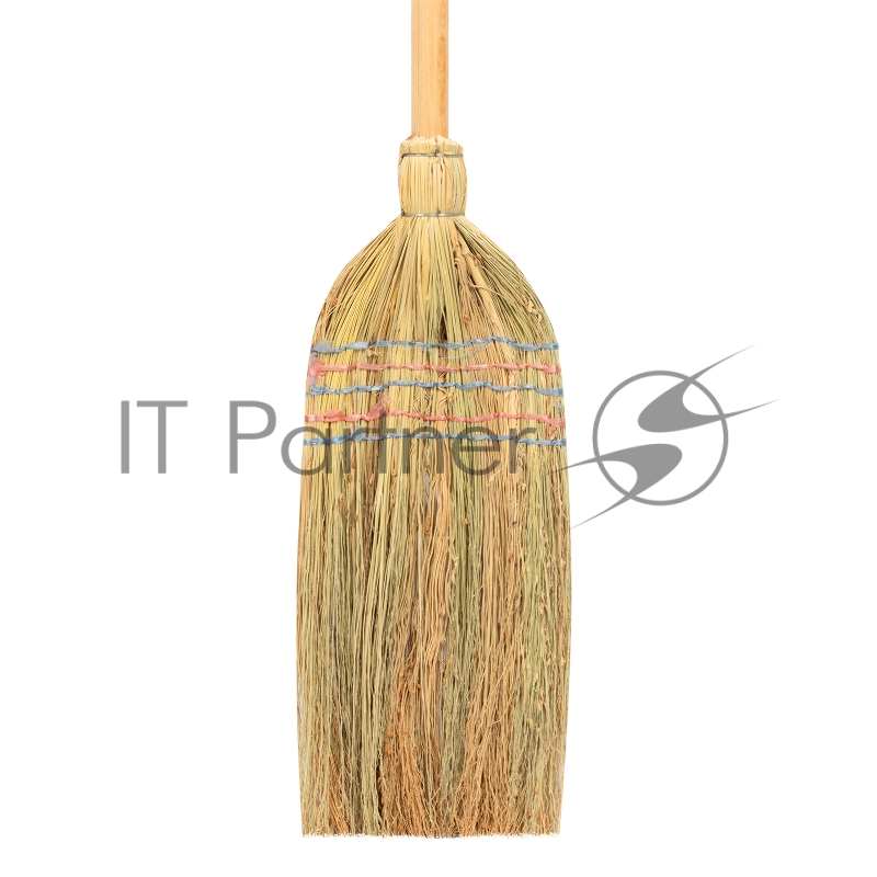 Россия Метла натуральная, деревянный черенок 93337