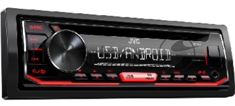Автомагнитола CD JVC KD-R492 1DIN 4x50Вт