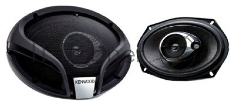 Колонки автомобильные Kenwood KFC-M6934A 360Вт 90дБ 4Ом 15x23см (6x9дюйм) (ком.:2кол.) коаксиальные трехполосные