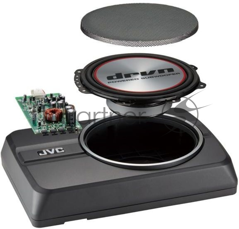 Активный компактный сабвуфер JVC CW-DRA8