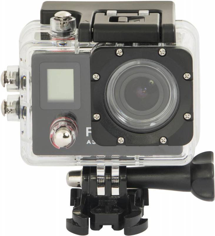 Экшн-камера Rekam 4K A340 1xCMOS 16Mpix черный