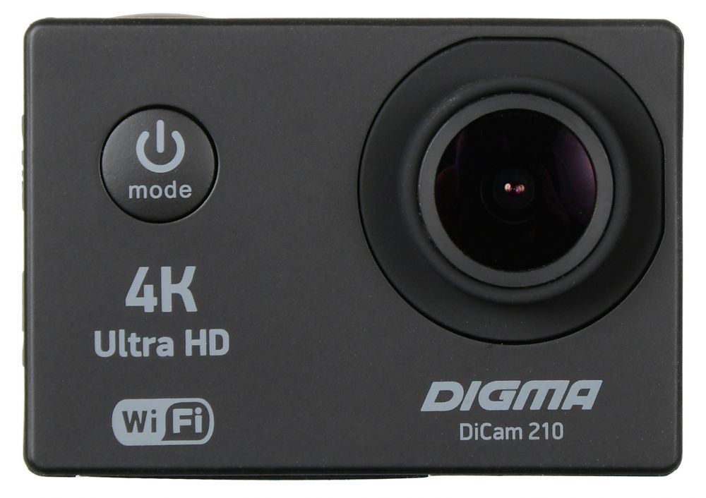 Экшн-камера Digma DiCam 210 черный
