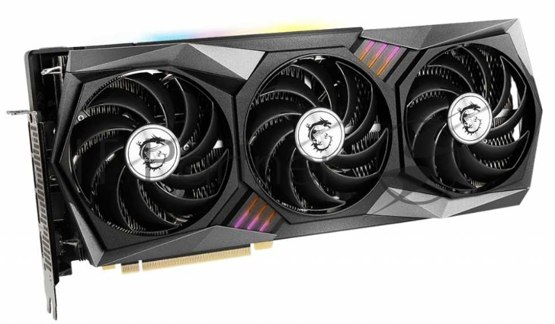 Видеокарта MSI PCI-E 4.0 RTX 3060 Ti GAMING Z TRIO 8G LHR NVIDIA GeForce RTX 3060Ti 8192Mb 256 GDDR6 1845/14000/HDMIx1/DPx3/HDCP Ret