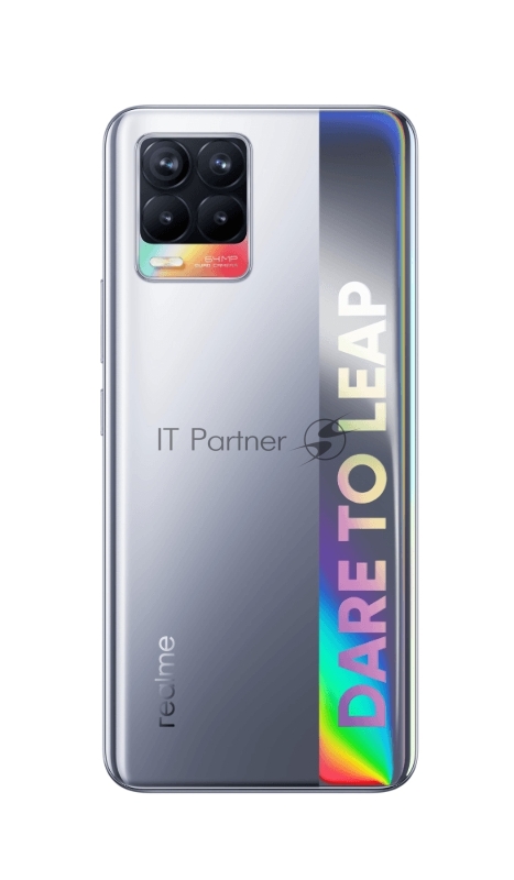 Смартфон REALME RMX3085 (realme 8) 6+128 ГБ СЕРЕБРЯНЫЙ (CYBER SILVER)