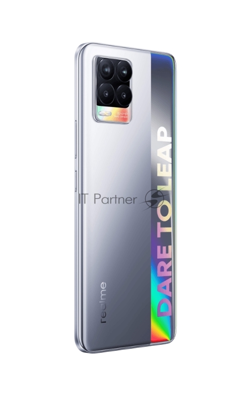 Смартфон REALME RMX3085 (realme 8) 6+128 ГБ СЕРЕБРЯНЫЙ (CYBER SILVER)