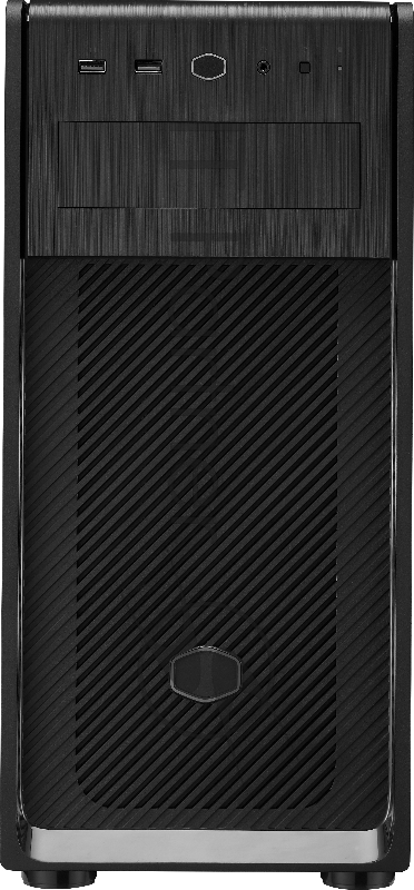 Корпус без блока питания Cooler Master Elite 500 ODD, 2xUSB3.2, 1x120Fan, w/o PSU, Black, w/ ODD, Steel left panel, ATX