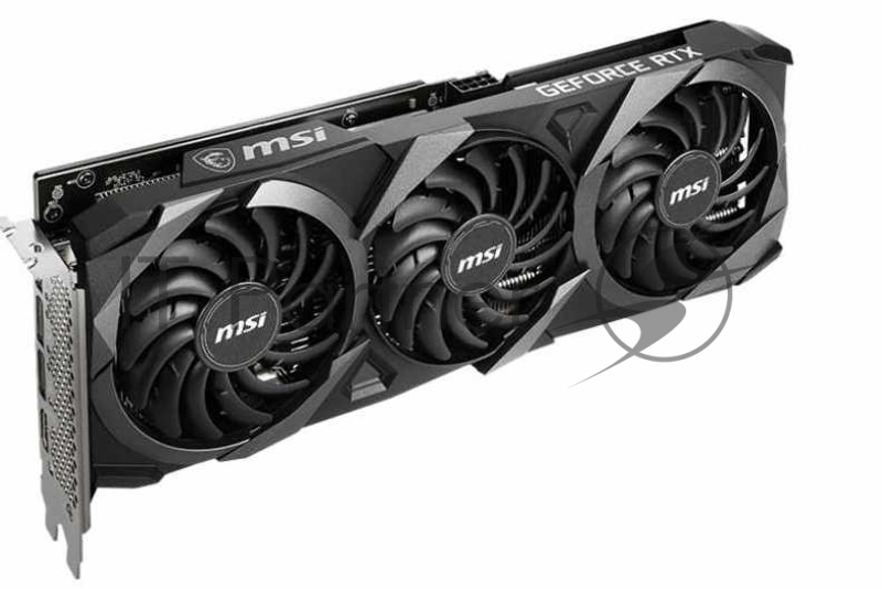 Видеокарта MSI PCI-E nVidia GeForce RTX 3060TI 8Gb VENTUS 3X OC LHR RTL (RTX 3060 TI VENTUS 3X 8G OC LHR)