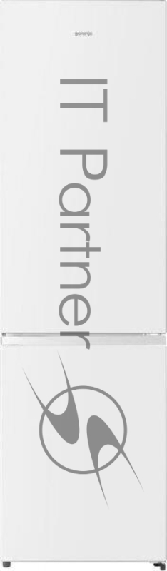 Двухкамерный холодильник GORENJE NRK620FEW4, 200,4 × 59,5 × 59 см, объем камер 238/98л, дисплей, No Frost, белый