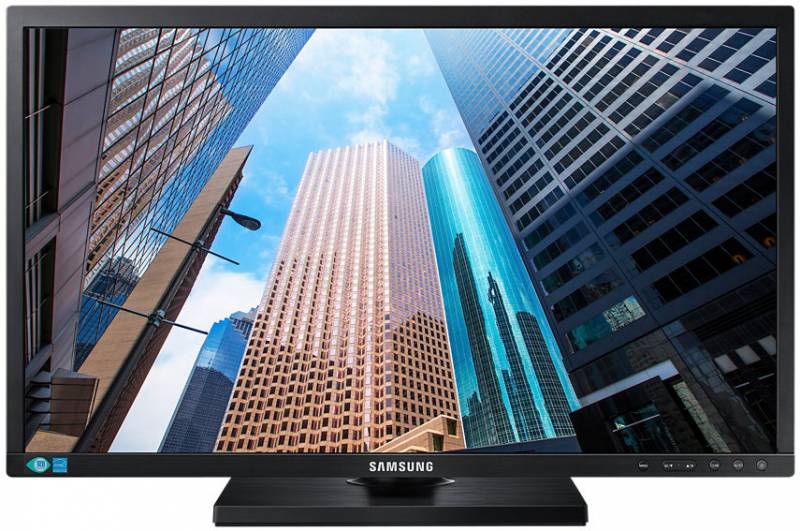 ЖК-монитор 24.0 Samsung S24E650DW LS24E65UDWA 1920x1200, 4мс (GtG), черный (D-Sub, DVI, DP, USB Hub)