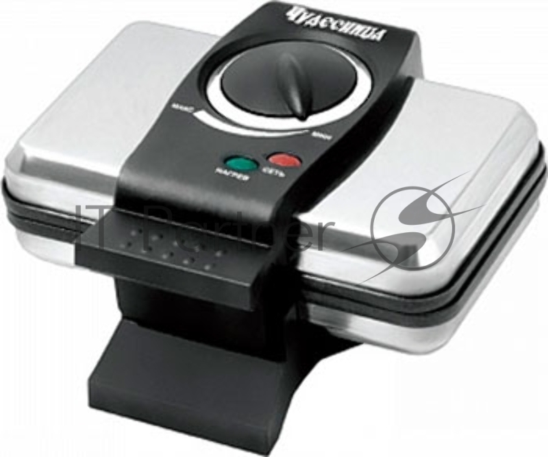 Вафельница-орешница электрическая Чудесница ЭВ-2Ч, мощность 1000Вт, 12 полуформ орешниц, тефлоновое покрытие жаропрочной поверхности, автоматическое поддержание заданной температуры нагрева.